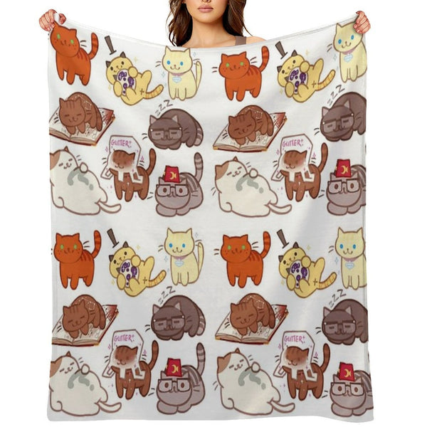 Kitty Falls Lightweight Throw Blanket