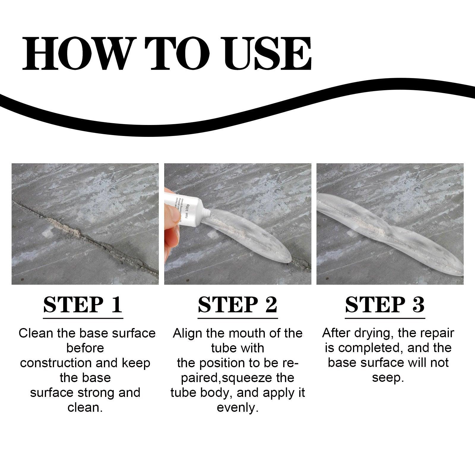 Waterproof Repair Plaster, Wall Waterproof Repair Paint Repair Plaster