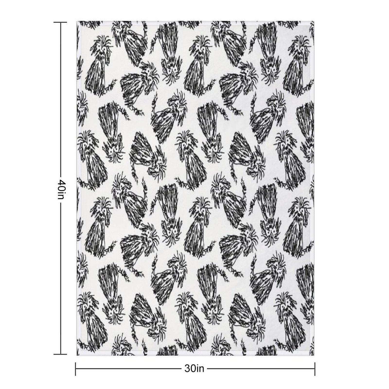 Dog Days Throw Blanket