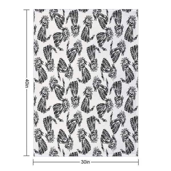 Dog Days Throw Blanket