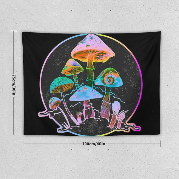 Garden of Shrooms 2020 Tapestry