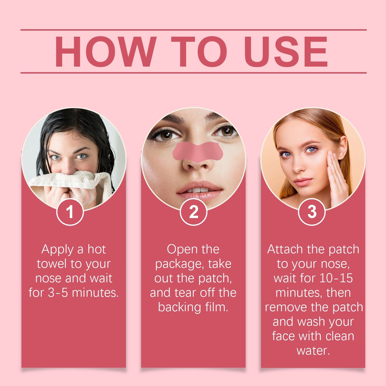 Nose Care Series Gentle Cleansing Of Pores And T-Zone Nose Care Moisturizing And Moisturizing Nose Care Strips