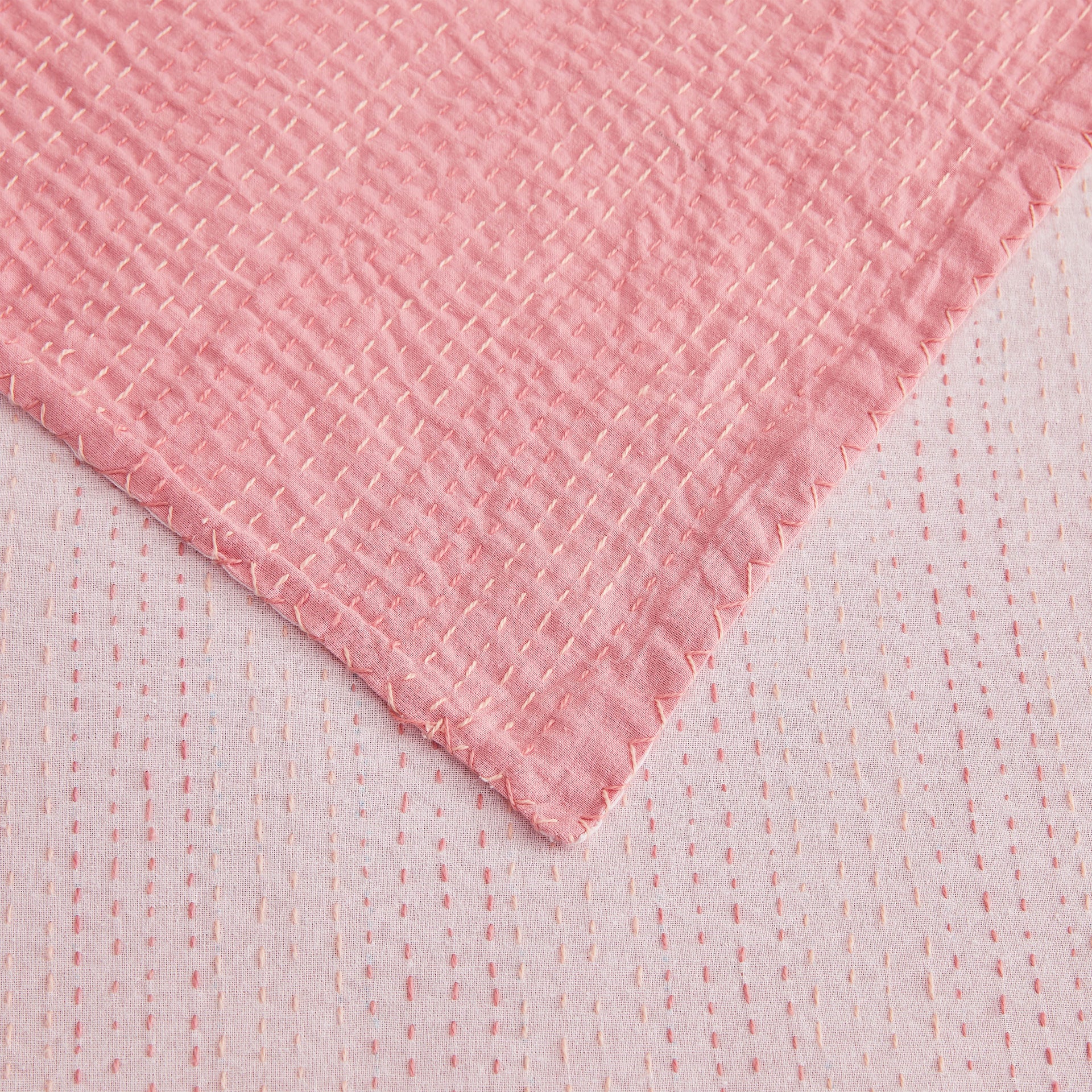 Hand Stitched Reversible Kantha Throws