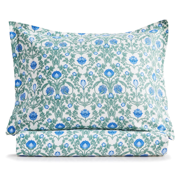 Arts & Crafts Floral Printed Duvet Set