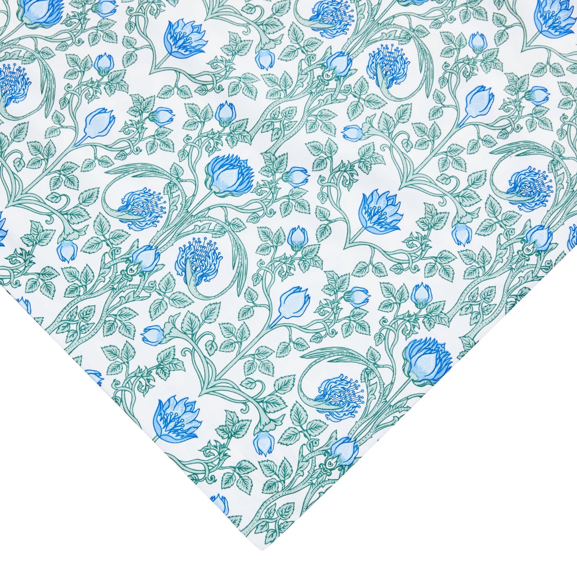 Arts & Crafts Floral Printed Duvet Set