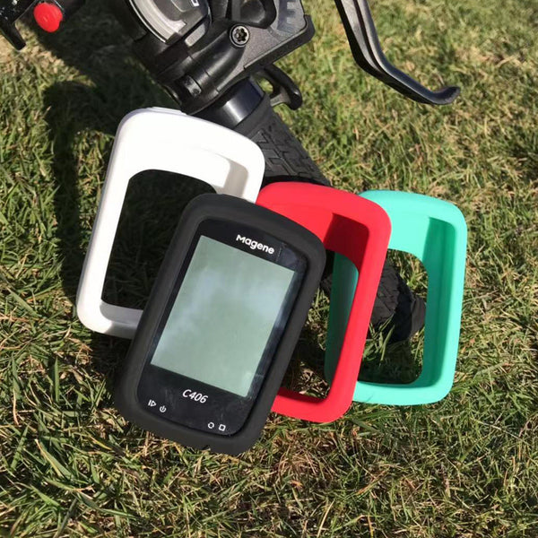 Magene Mckin C406 Code Watch Protective Cover Silicone Case Color Pro Case Anti-Fall Sleeve With High-Definition Film