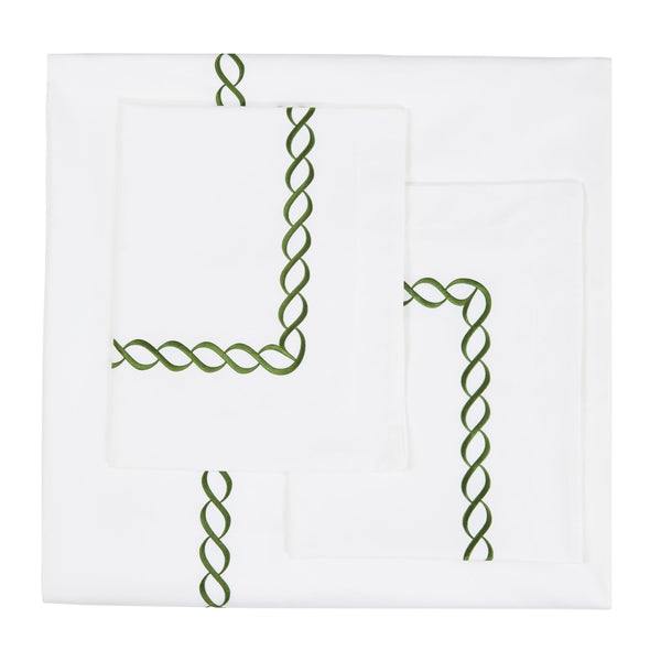 600 Thread Count Rope Embroidered Duvet Set