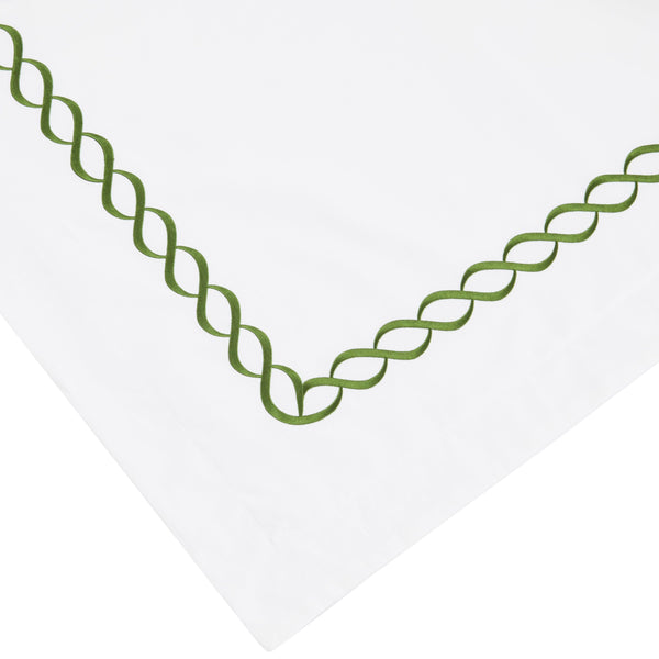 600 Thread Count Rope Embroidered Euro Sham Pairs