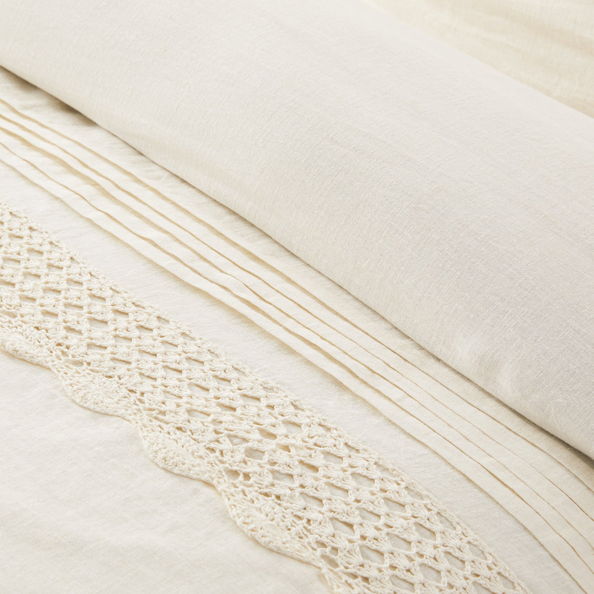 Tabitha Linen Duvet Cover Set