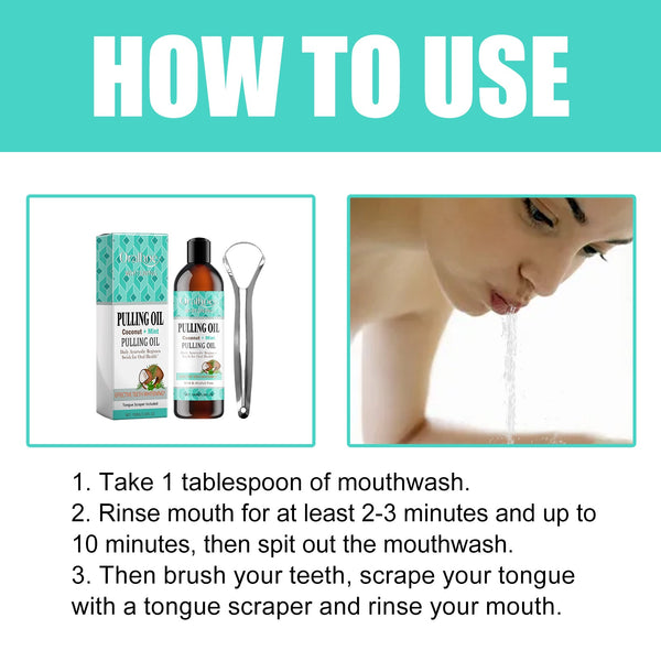 Whitening Mouth Wash, Beauty Shine White Teeth And Fresh Breath Odor Clean Mouth Care Gums