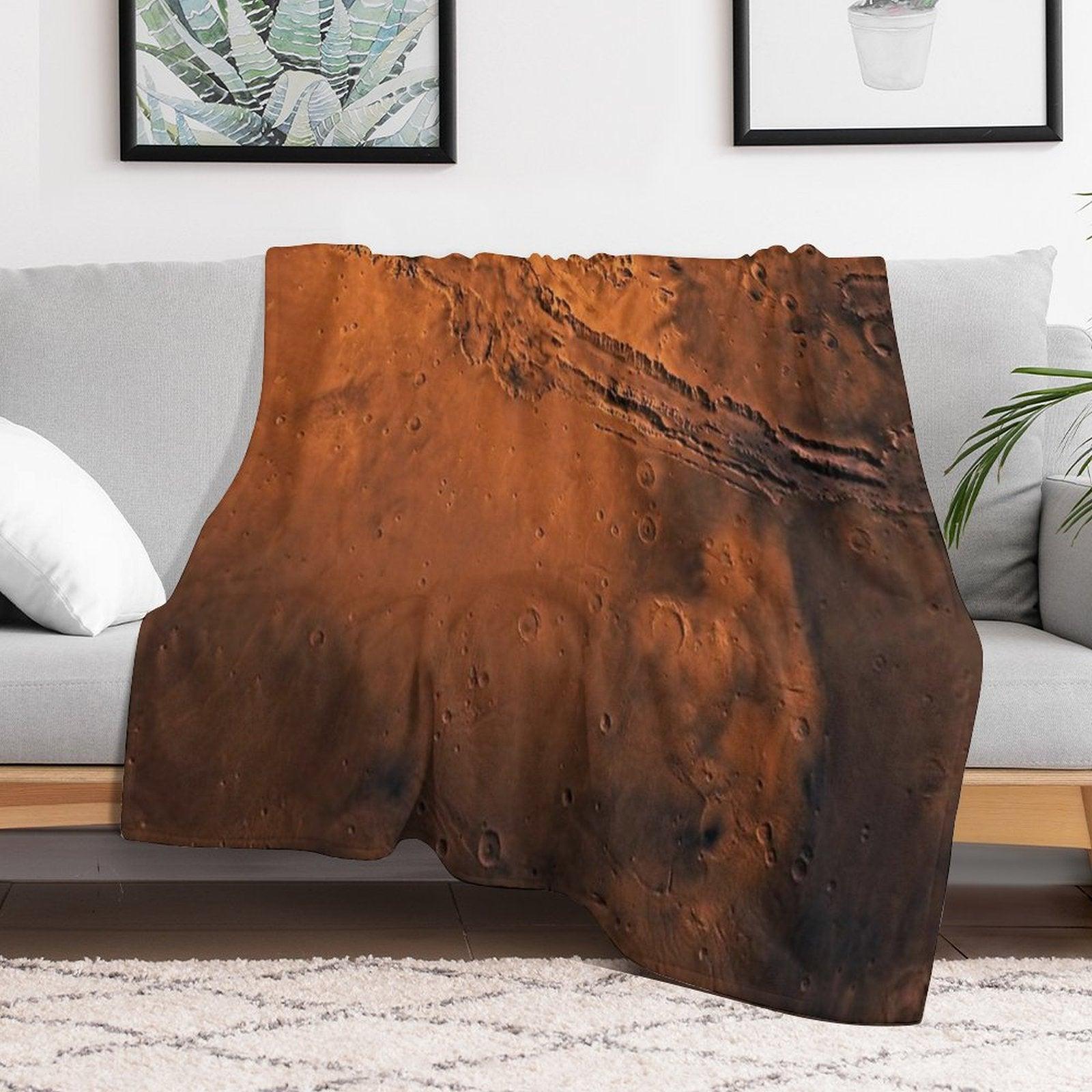 Mars Throw Blanket