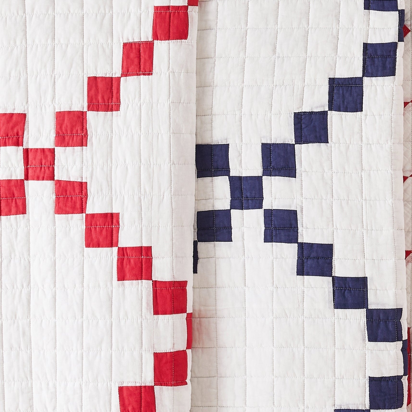 Irish Chain Patchwork Cotton Quilt Set