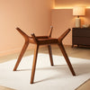 Paxton Mid Century Modern Dining Table Base Nutmeg Finish - Table Base