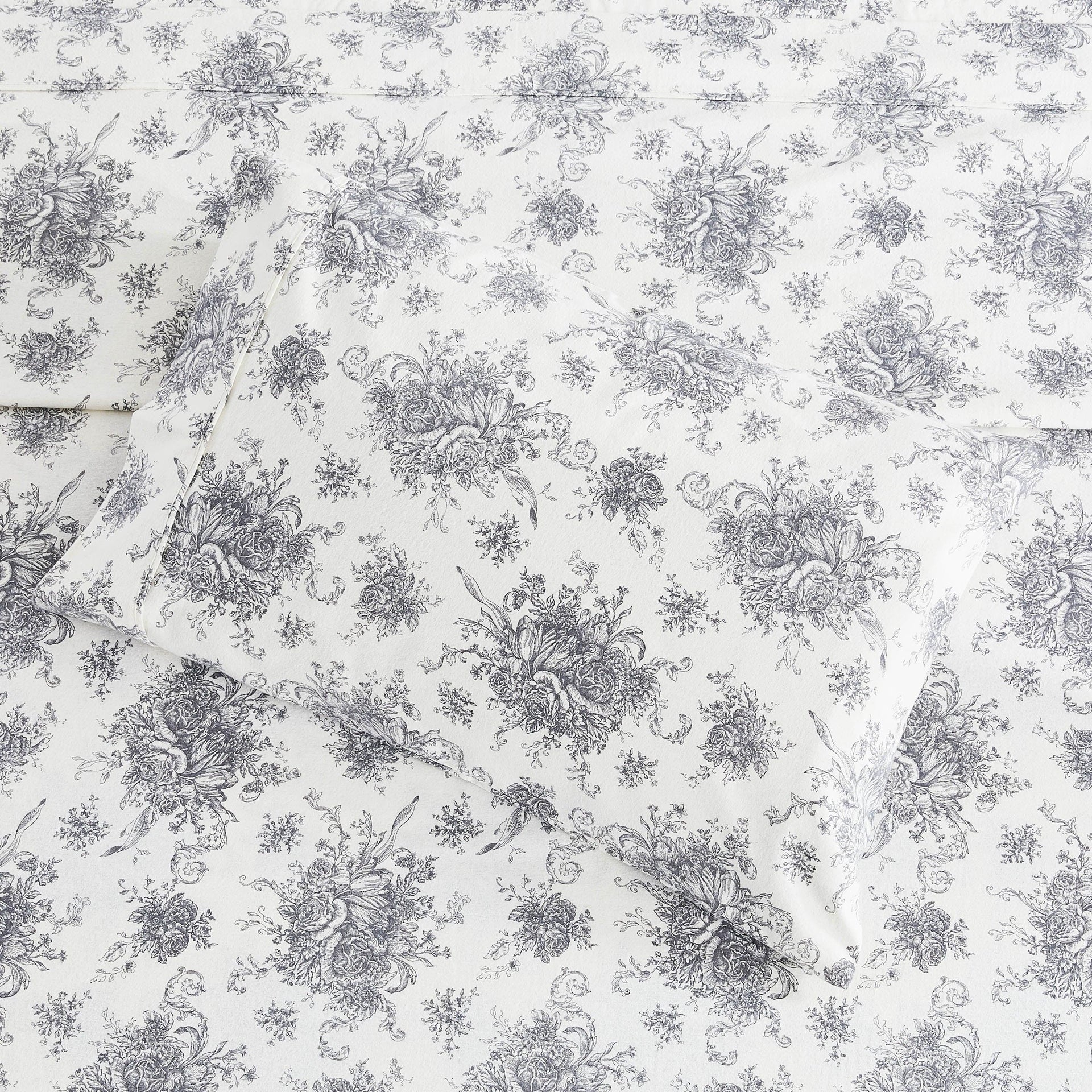 Petit Toile Flannel Sheet Sets