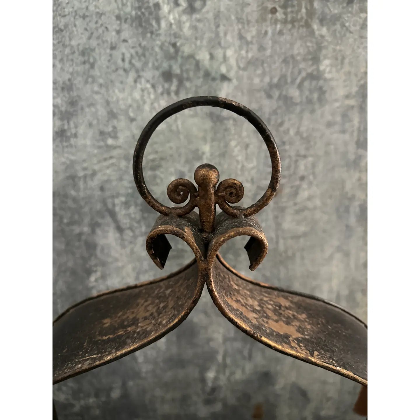 Cast Iron Triple Candleholder