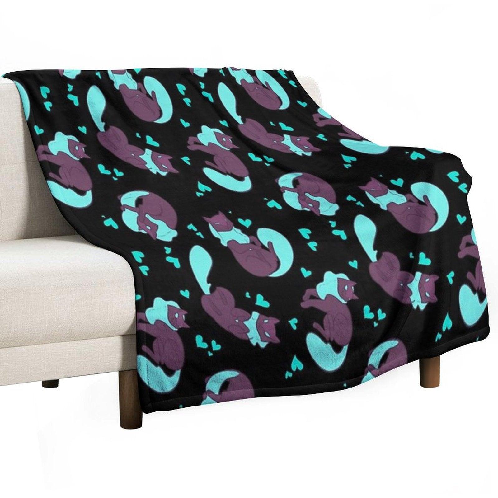 Melog Pattern Throw Blanket