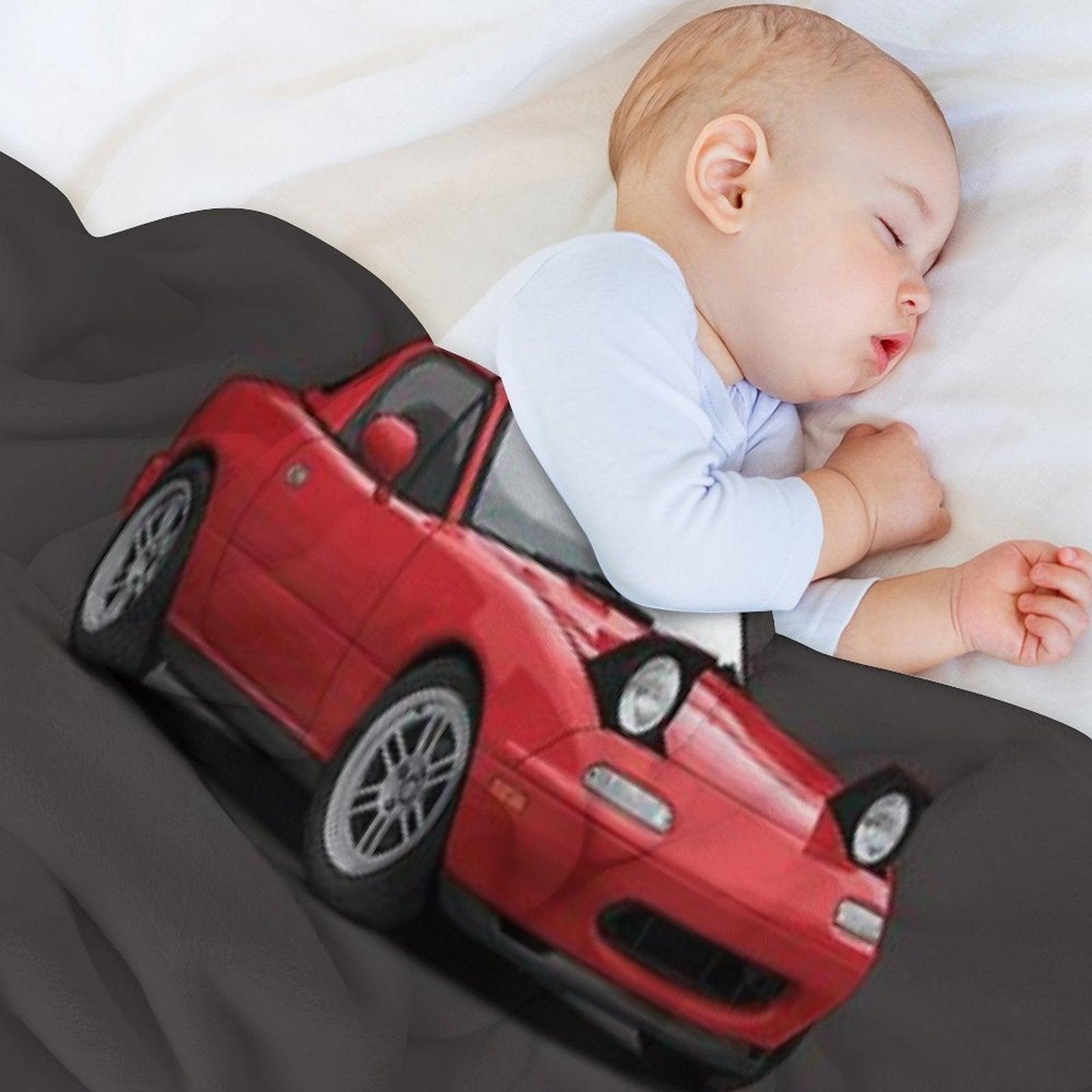 Mx5  Miata NA MK1 Illustration Throw Blanket