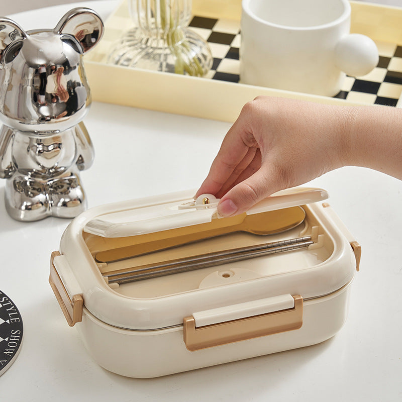 Microwaveable 304 food grade stainless steel insulated lunch box