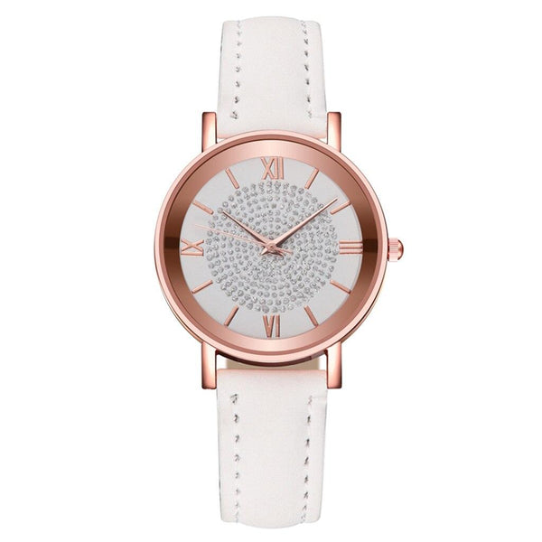 Luxury Watches Quartz  Watch Stainless Steel Dial Casual Bracele Watch