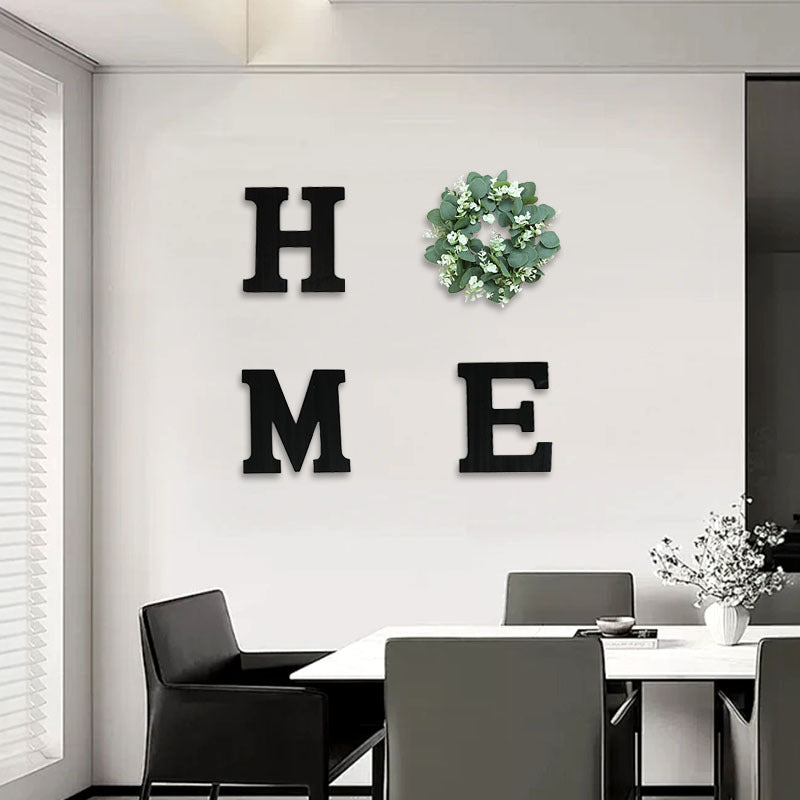 Home Wooden Alphabet Living Room Dining Room Wall Decoration Wall Decoration