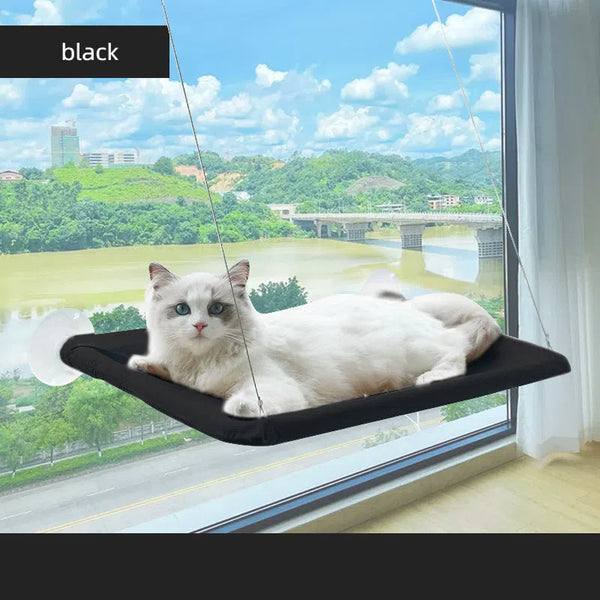 Upgrade cat hammock four season pet bed suction cup hanging cat bed folding window sill cat bed pet supplies
