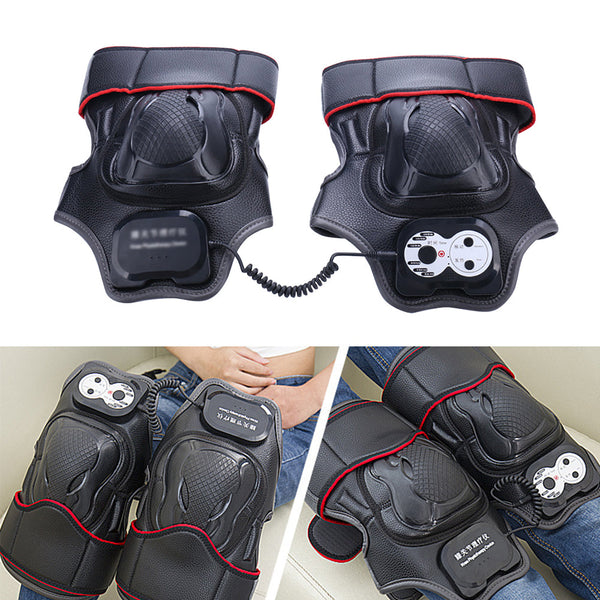1 Pair Sports Gift Knee Joint Physiotherapy Portable Effective Heat Vibration Home Arthritis Pain Relief Timing Massager - Gifts for You 'n Me