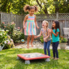 25.5 Inch Kids Mini Trampoline with 4 Removable and Non-Slip Foot Pads-Red