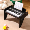 25 Keys Kids Piano Keyboard with Adjustable Speed and Volume-Black