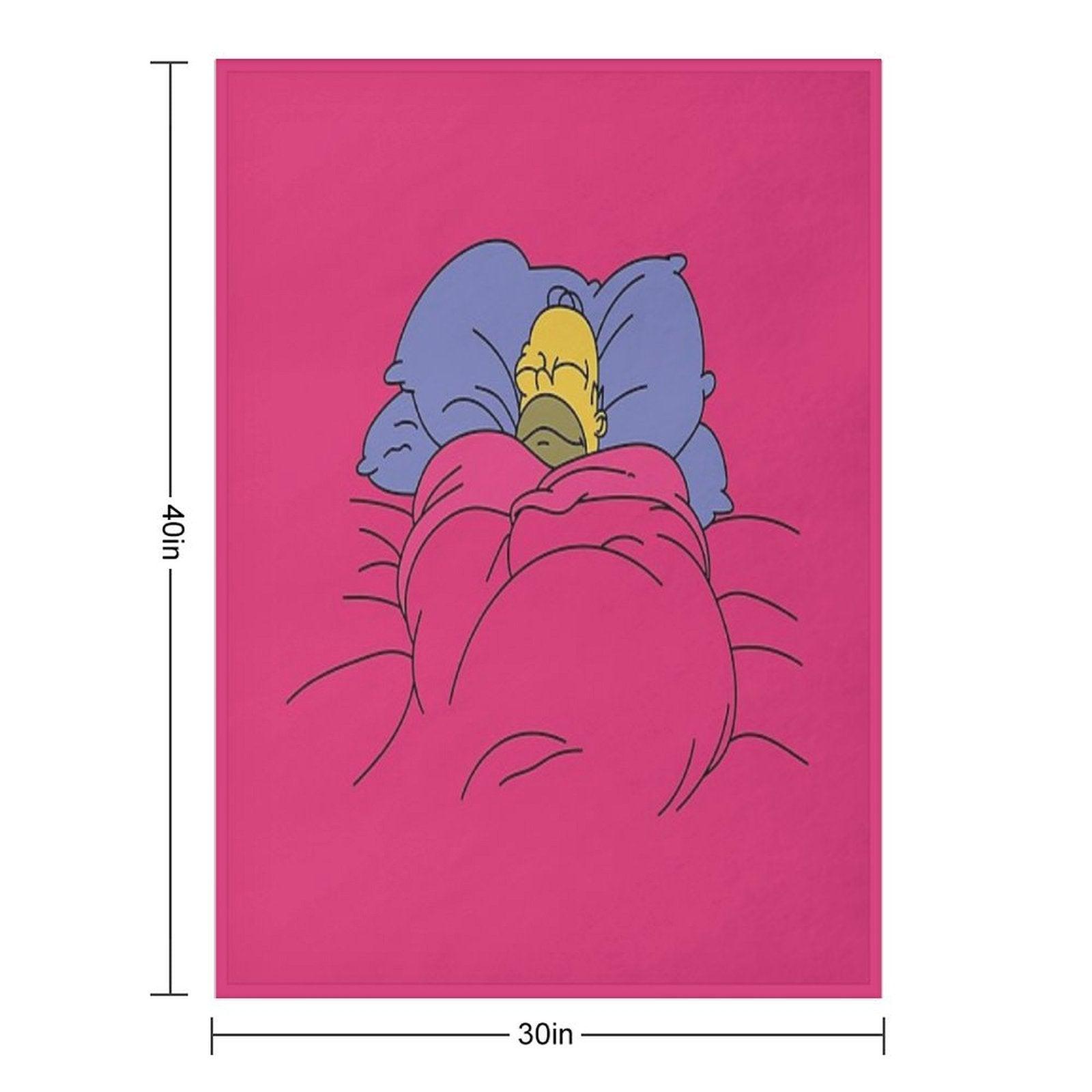 Toasty Cinnamon Bun Throw Blanket