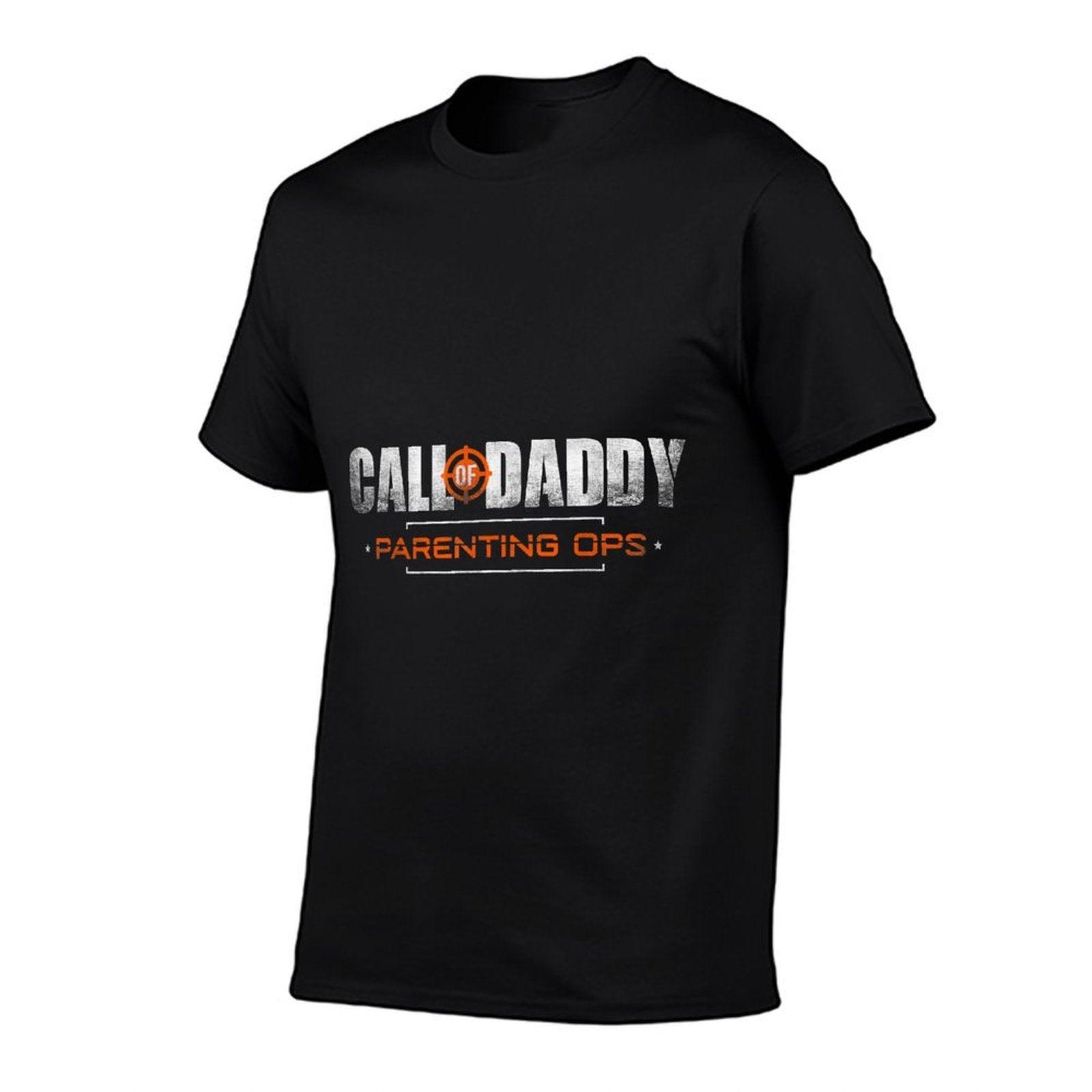 Gamer Dad Call of Daddy Parenting Ops Funny Father's Day T-Shirt