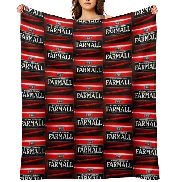 Farmall   International Harvester McCormic Deering Durable Throw Blanket