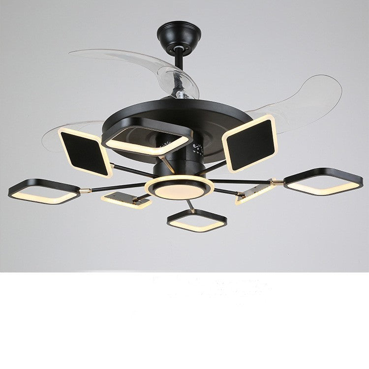 Nordic Ceiling Fans With LED Light Remote Control Ceiling Decorbites