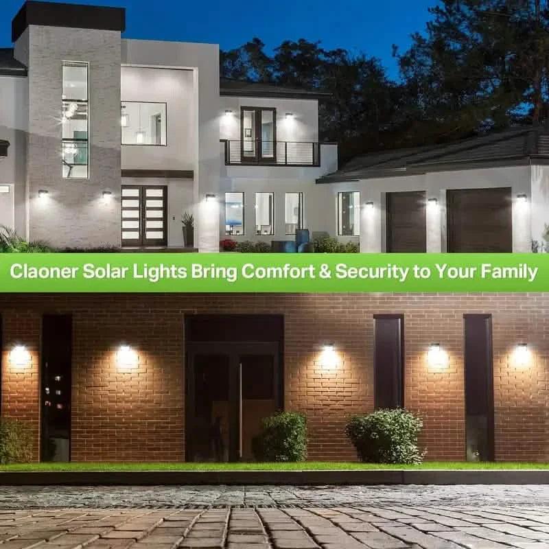 126 LED Solar Outdoor Lights Cold White Motion Sensor 270° Wide Angle Lighting Security Solar Powered Flood Lights