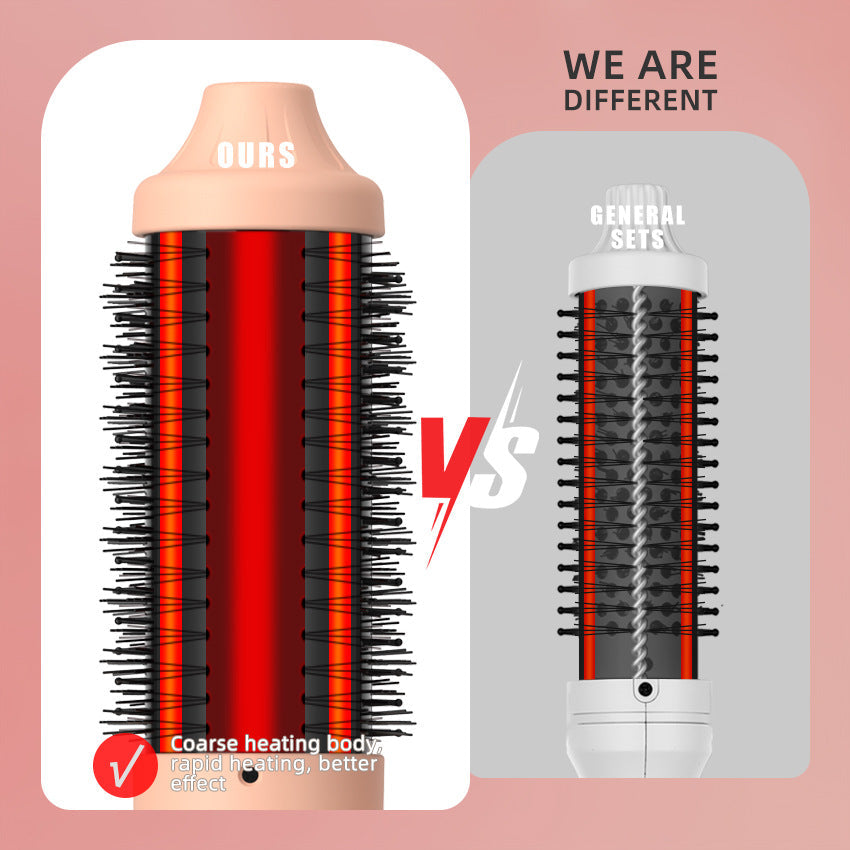 Infrared curling iron multifunctional straightener 2-in-1 straight hair comb curling iron dual-purpose electric heating comb