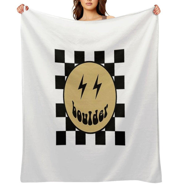 Boulder Throw Blanket
