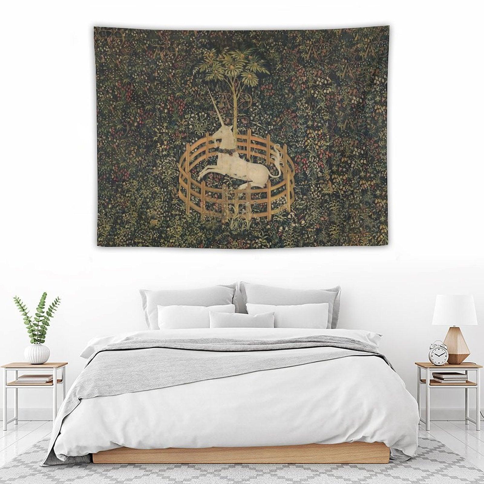 The Unicorn Tapestry (The Unicorn Is in Captivity And No Longer Dead) Tapestry
