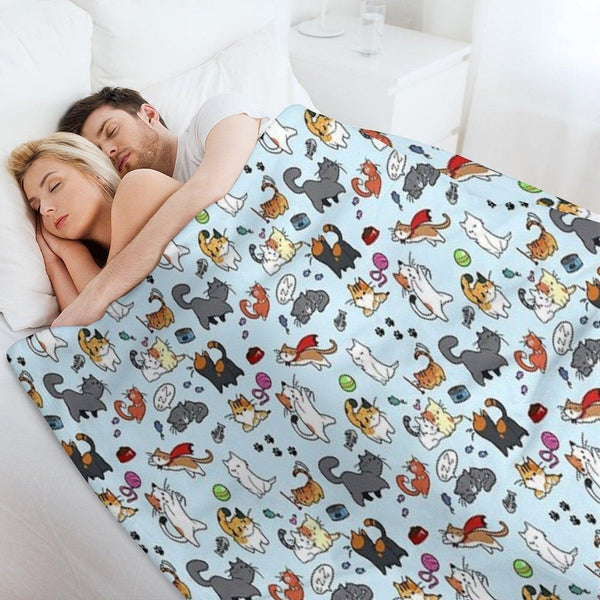 Cats!! Throw Blanket