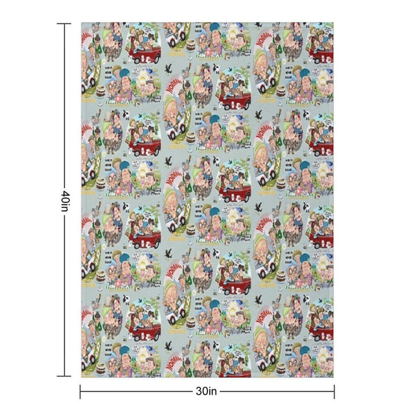 Last of The Summer Wine Mix Throw Blanket