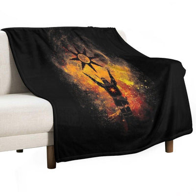Praise The Sun Vintage Cartoons Anti-pilling Throw Blanket