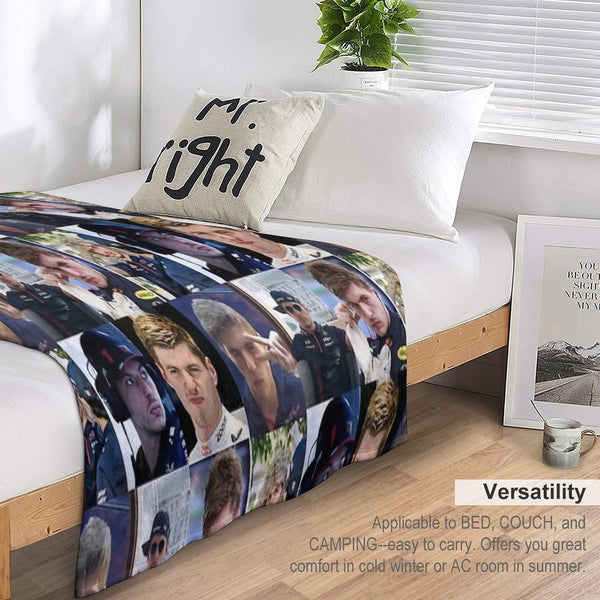 Max Verstappen Anti-pilling Throw Blanket
