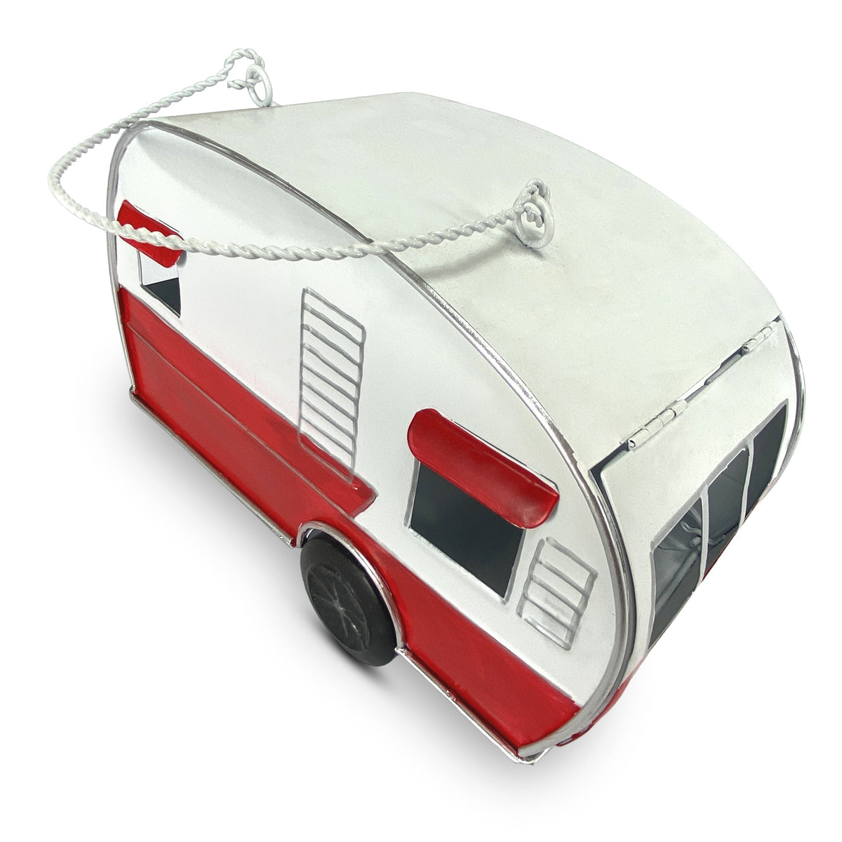 Birdhouse-RV Red and White