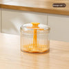 Meatball Maker Fried Meatball Presser Multi functional Household Utensil for Making Rounds Shrimp Slippery and Auxiliary Food - Yellow / 12.5x11cm