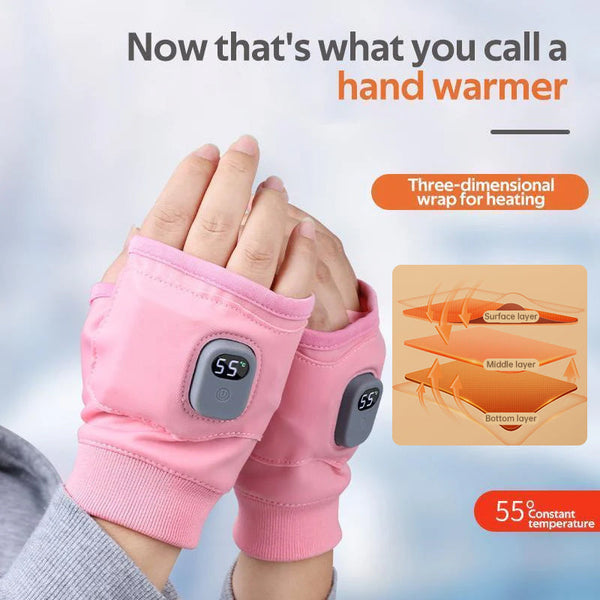 1 Pair of Rechargeable Winter Heated Gloves. USB-powered, great for outdoor activities like cycling, skiing, and motorcycling. - Gifts for You 'n Me
