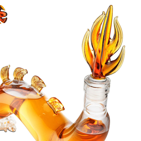 Dragon Drinking Decanter - GOT, I Drink and I Know Things - Whiskey and Wine Decanter Large 10x16
