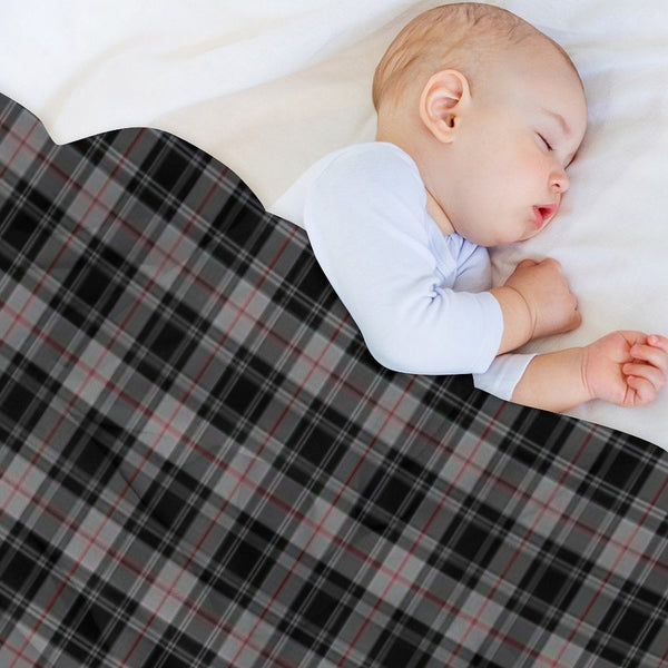 Clan Moffat Tartan Plush Throw Blanket