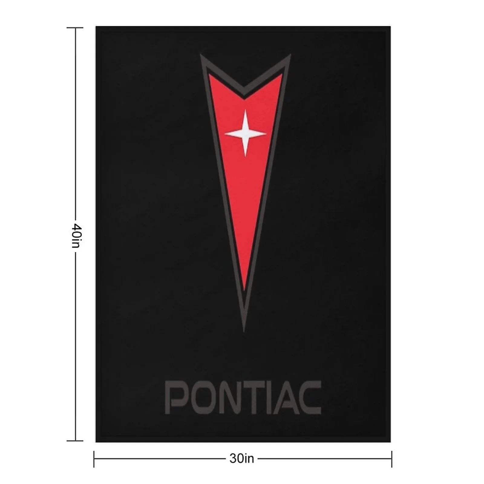 Pontiac Logo Essential Throw Blanket