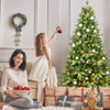 7ft Pre-Lit Christmas Tree with 450 Warm Lights - Green