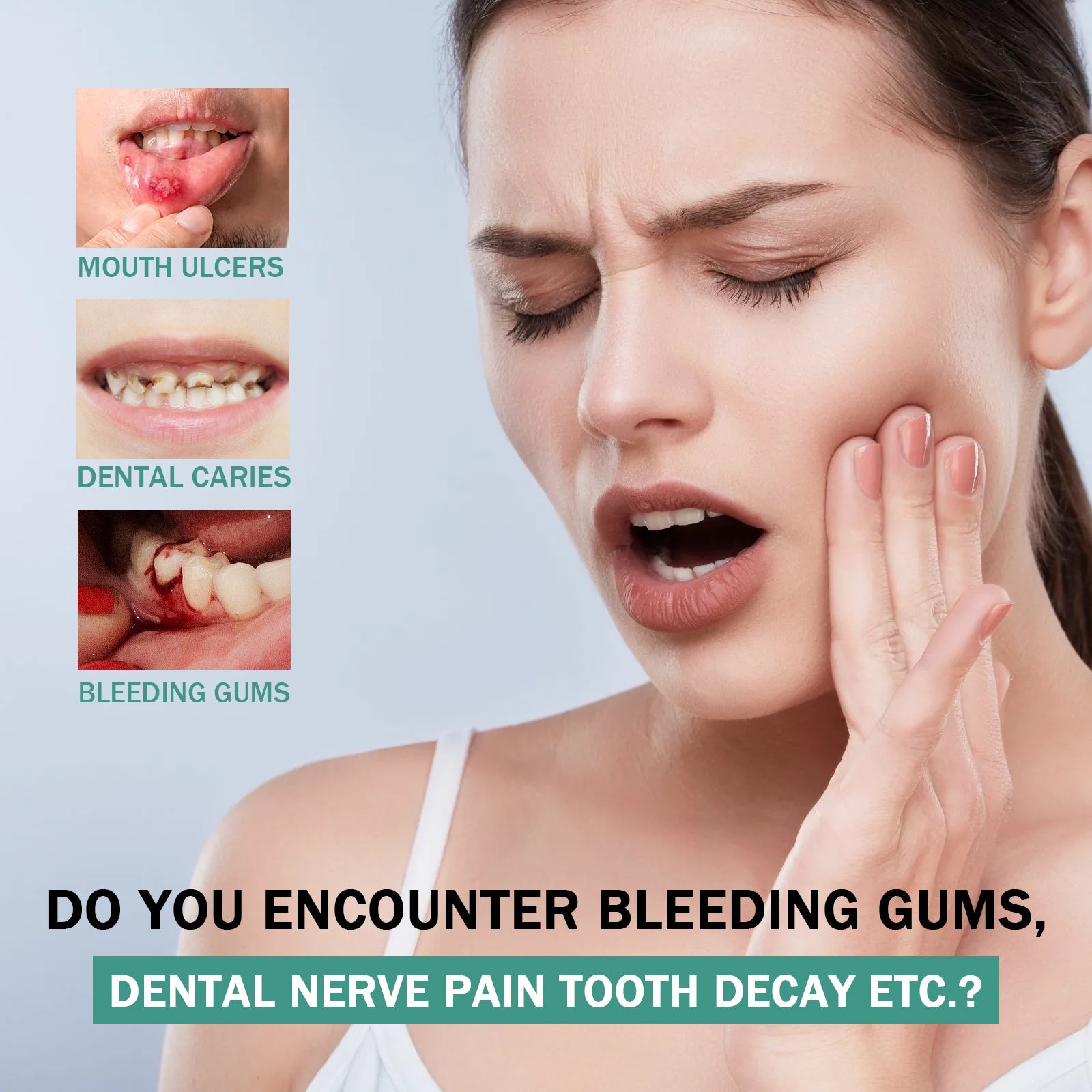 Oral Relief Spray To Relieve Aphthous Sores Bubbling Periodontal Pain Oral Care Spray