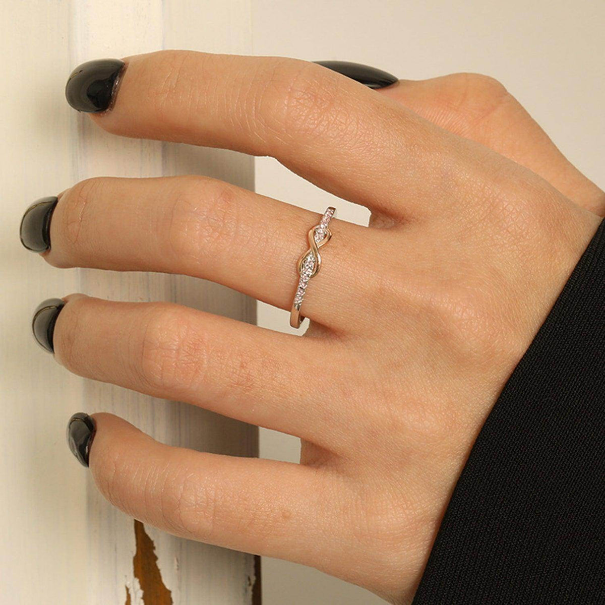 Zircon 925 Sterling Silver Ring for Elegant Style and Shine