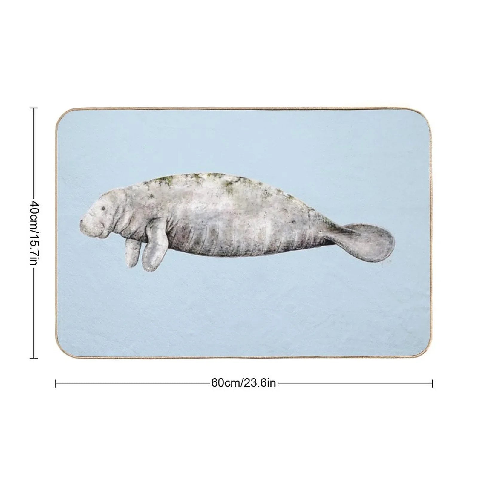 Manatee Bath Mat